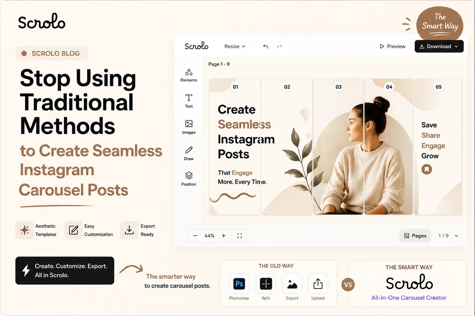 Stop Using Traditional Methods to Create Seamless Instagram Carousel Posts in 2026